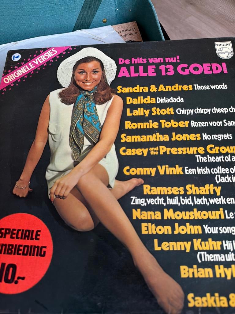 Alle 13 Goed! Originele Versies LP - Diverse Artiesten, Ophalen, Gebruikt, 1970 - 1979, Complilatie