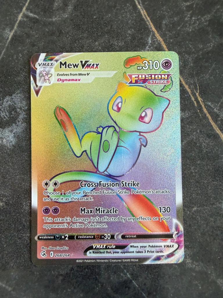 Mew Vmax 268 Pokemon, Verzenden, Zo goed als nieuw