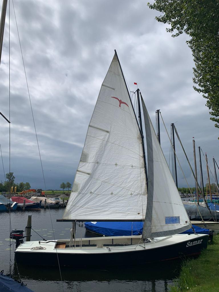 Polyester Valk, Watersport en Boten, Ophalen, Fok, Polyester, Valk