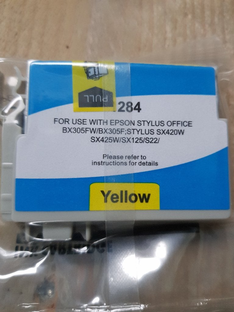 Epson Stylus Office 284 Gele Inktcartridge, Ophalen of Verzenden, Nieuw, Cartridge, Epson