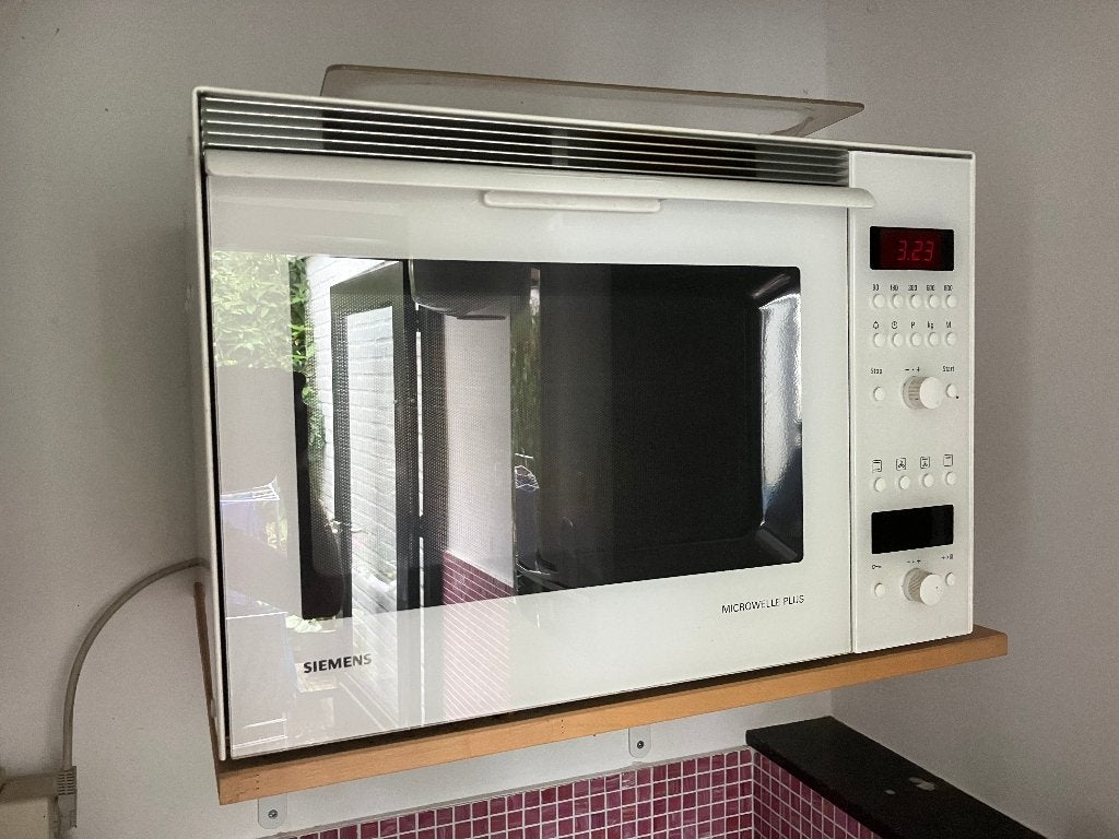 Siemens combi oven / magnetron – vrijstaand, Ophalen, Minder dan 45 cm, Gebruikt, Siemens