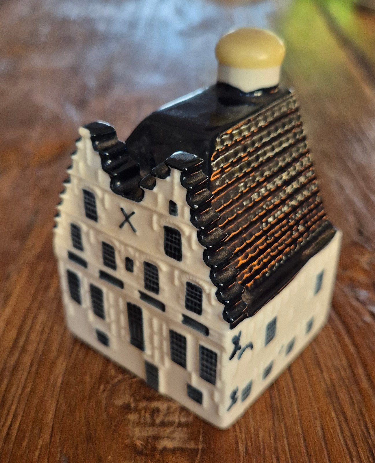 KLM Huisje 87 - Paleis op de Dam - Bols Delfts Blauw, Ophalen, Zo goed als nieuw, Paleis of Waag
