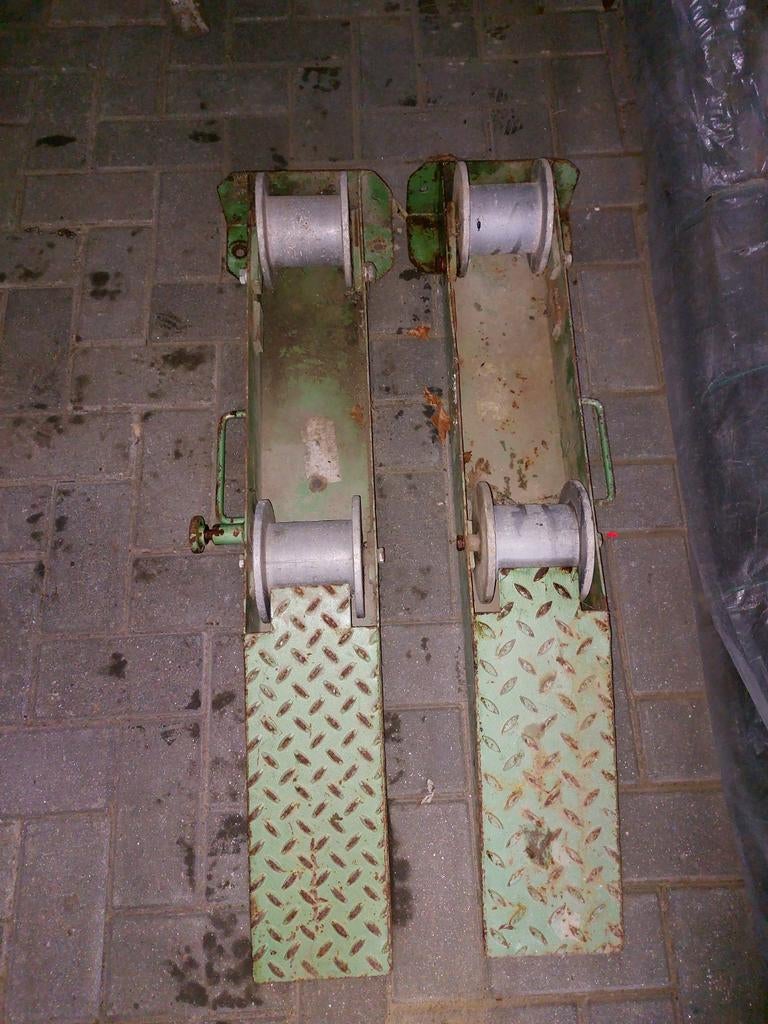Te koop kabelhaspel afrollers, Ophalen, Kabel of Snoer