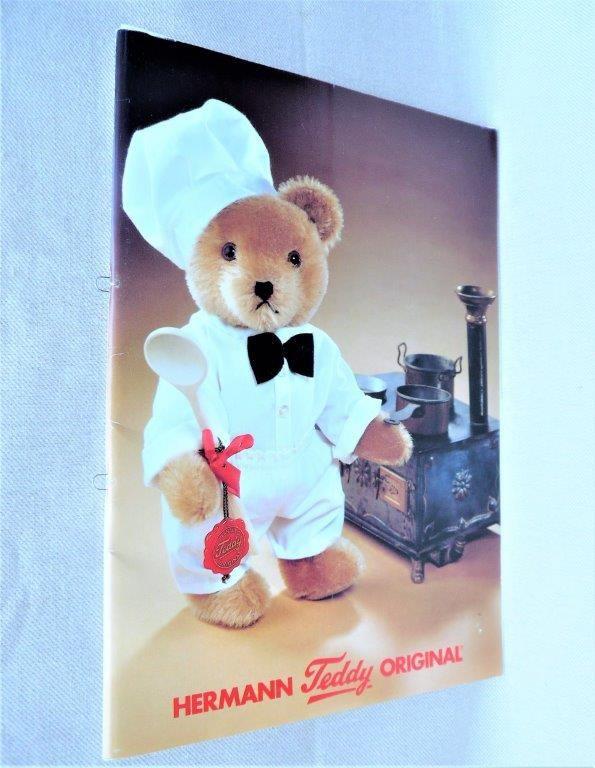 Hermann teddy beren catalogus 1990 - 1991., Verzamelen, Beren en Cherished Teddies, Ophalen of Verzenden, Zo goed als nieuw, Stoffen beer