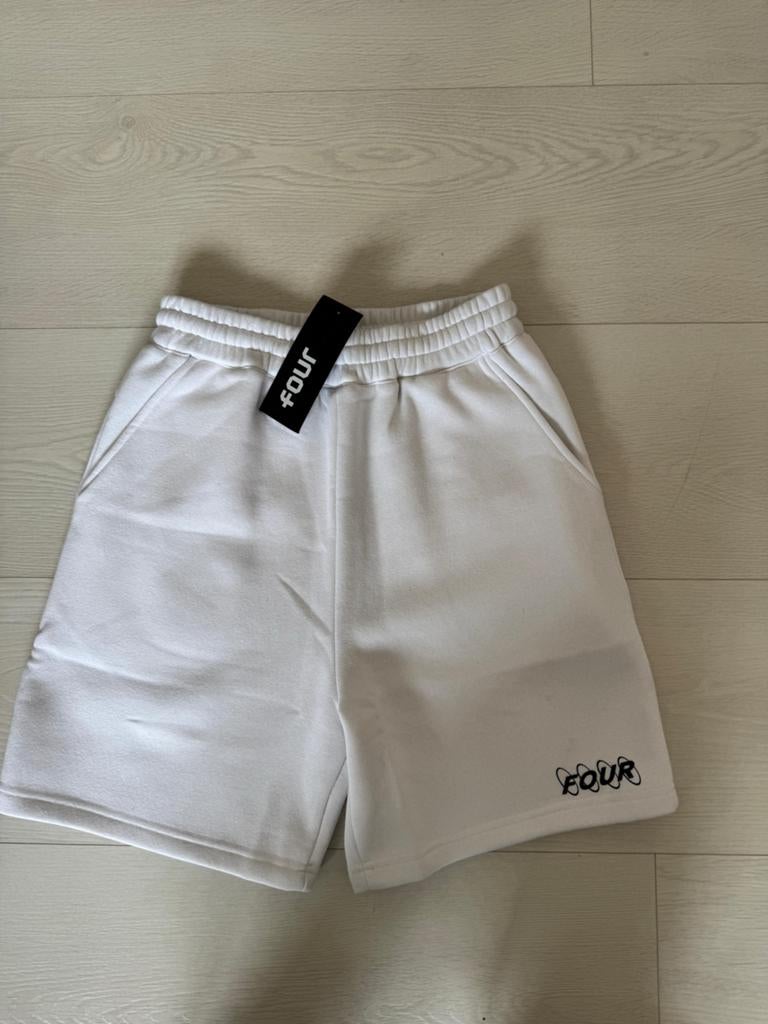 Four Amsterdam Korte Broek - Nieuw met kaartje, Ophalen of Verzenden, Nieuw, Maat 46 (S) of kleiner, Wit