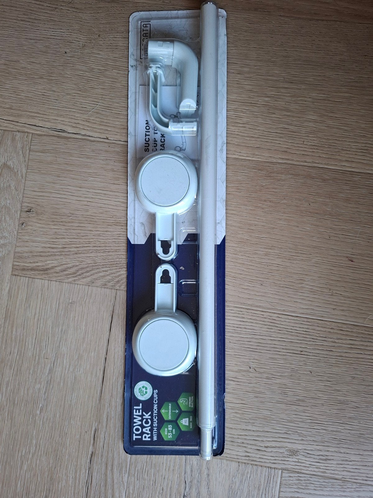 Handdoekenrek Zuignap Nieuw!, Ophalen, Nieuw, Douche