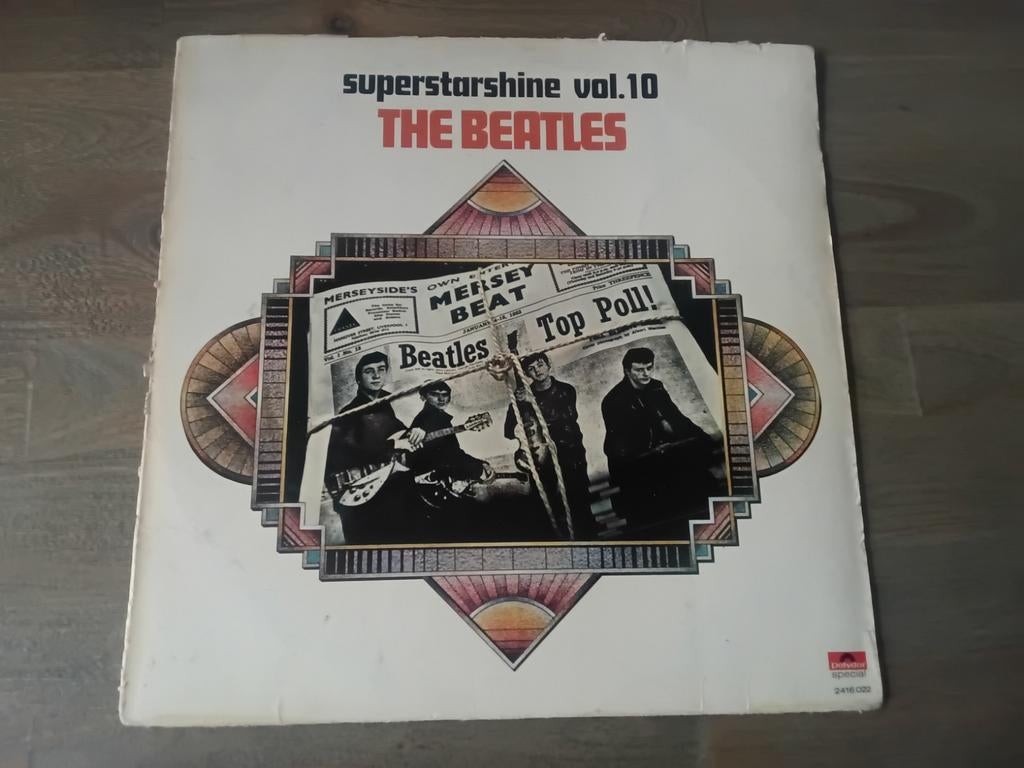 The Beatles-Superstarshine vol.10 lp, Cd's en Dvd's, Vinyl | Pop, Ophalen of Verzenden, Gebruikt, 12 inch