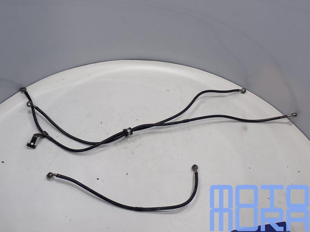 RVS remleidingen voor Honda CB 900 F 2002 - 2007 CB900 CB900, Gebruikt, Ophalen of Verzenden, Rivium Boulevard 201-234, 2909 LK Capelle aan den IJssel