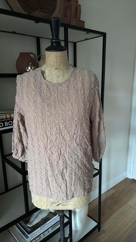 MOS MOSH blouse super tint maat M stretch, Ophalen of Verzenden, Zo goed als nieuw, Maat 38/40 (M), Overige kleuren