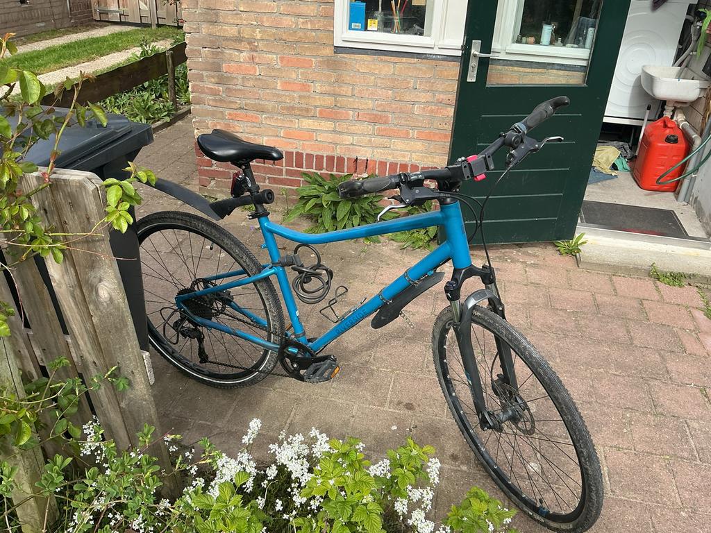 Decathlon Gravel Bike, Fietsen en Brommers, Fietsen | Racefietsen, Overige merken, 28 inch, Gebruikt, 10 tot 15 versnellingen