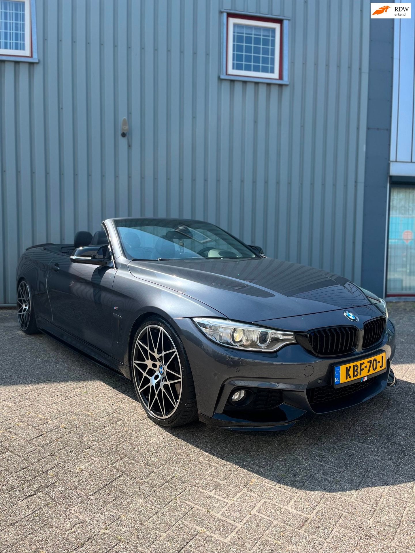 BMW 4-serie Cabrio 428i/M sport/HUD/nekverwarming, Auto's, BMW, Automaat, 745 kg, Gebruikt, Cabriolet