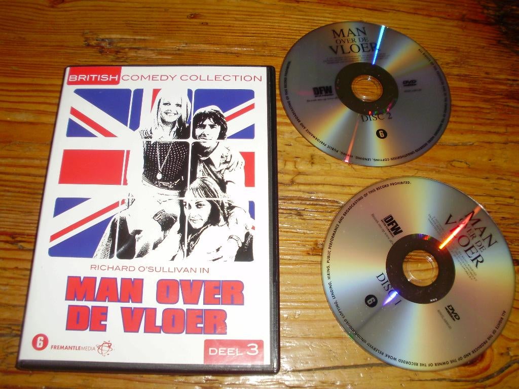 man over de vloer / dvd / deel 3 / serie / seizoen, Cd's en Dvd's, Dvd's | Tv en Series, Alle leeftijden, Ophalen of Verzenden