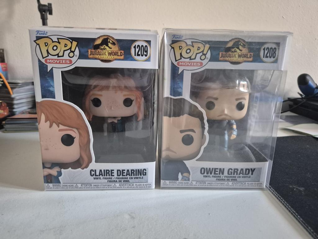 2 funko pops jurasic park, Ophalen of Verzenden, Nieuw