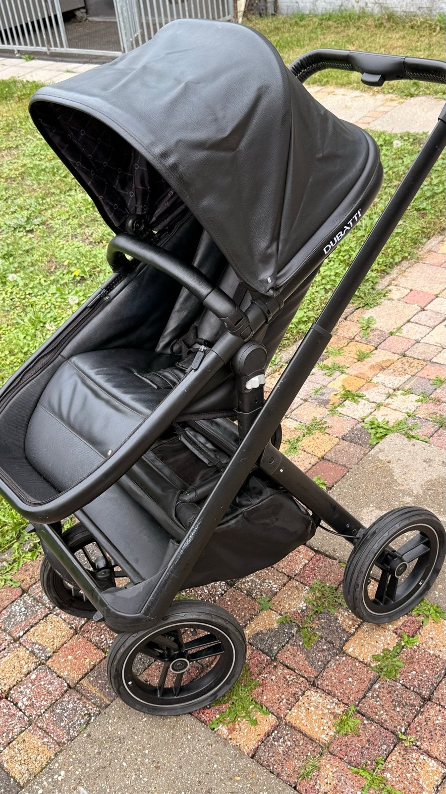 Dubatti One E3 Leather Edition 2020 Kinderwagen, Ophalen, Zo goed als nieuw, Overige merken, Regenhoes
