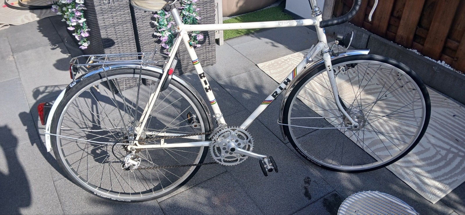 RIH vintage racefiets met Reynolds 500 frame, Overige merken, 28 inch, Gebruikt, 10 tot 15 versnellingen
