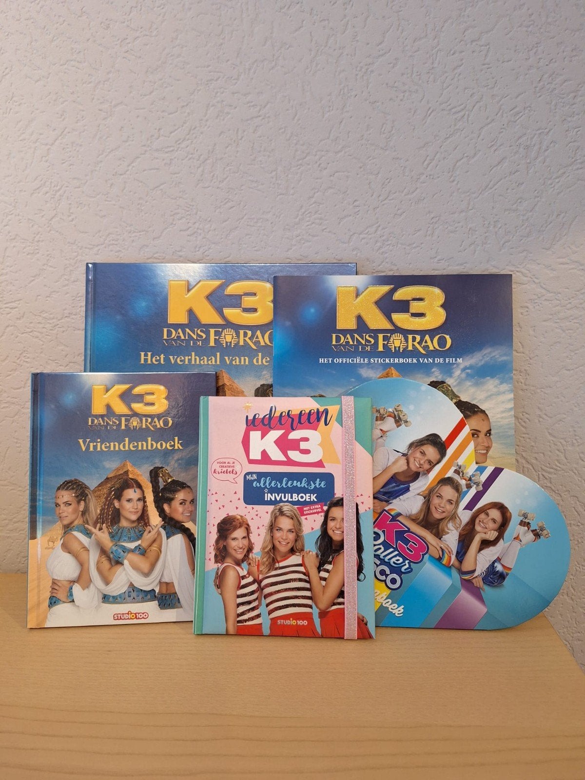 Nieuw K3 boekenpakket: Dans van de farao + Roller disco, Ophalen of Verzenden