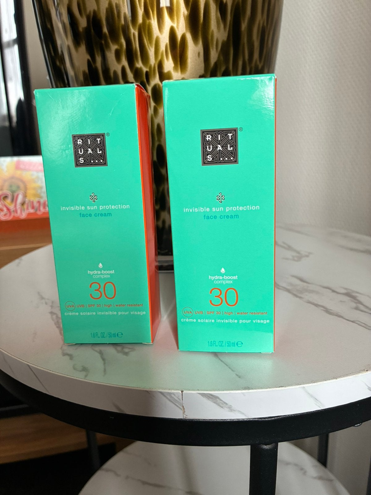 Nieuw rituals of karma Sun Face Cream SPF 30 50 ml, Ophalen of Verzenden, Nieuw, Gehele gezicht