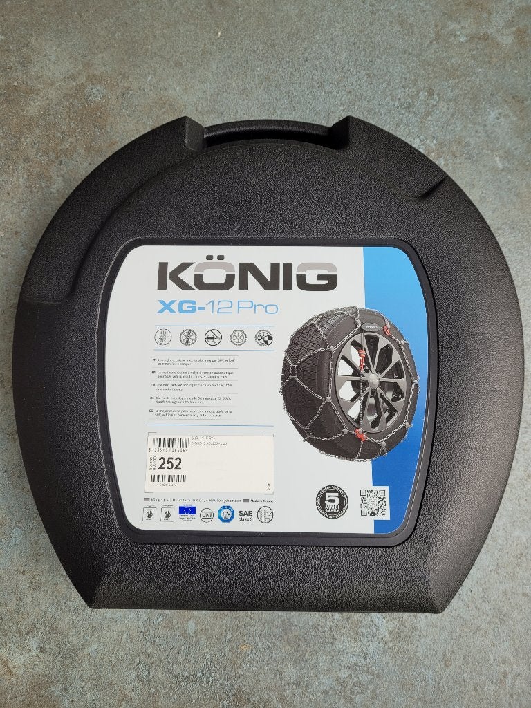 Sneeuwketting König XG-12 Pro 252 voor Tesla Model Y, Ophalen, Nieuw