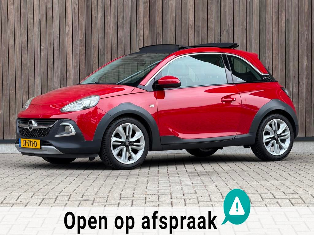 Opel ADAM 1.4 Rocks / Cabrio / Automaat / Winterpack /, Auto's, Opel, ADAM, 4 cilinders, 4 stoelen, Leder en Stof