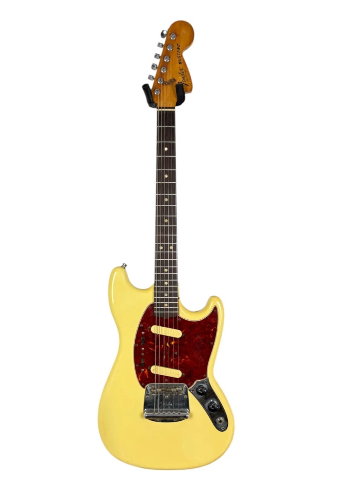 Vintage Fender Mustang - Olympic White Gone Yellow, Fender, Press@fender.com, 4625 E. Paradise Village Parkway N, Phoenix, AZ 85032, Verenigde Staten