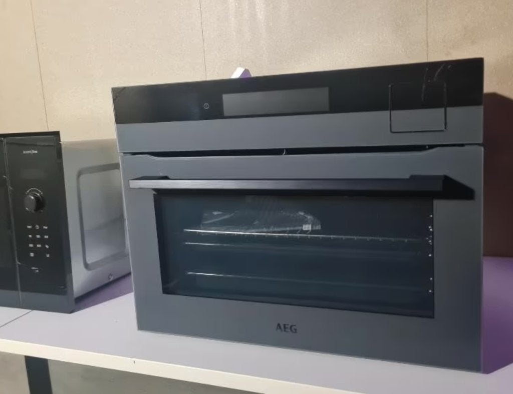 AEG KSK898230T Oven met stoomfunctie Showroommodel, Ophalen, Zwart, Nieuw, 50 tot 100 cm