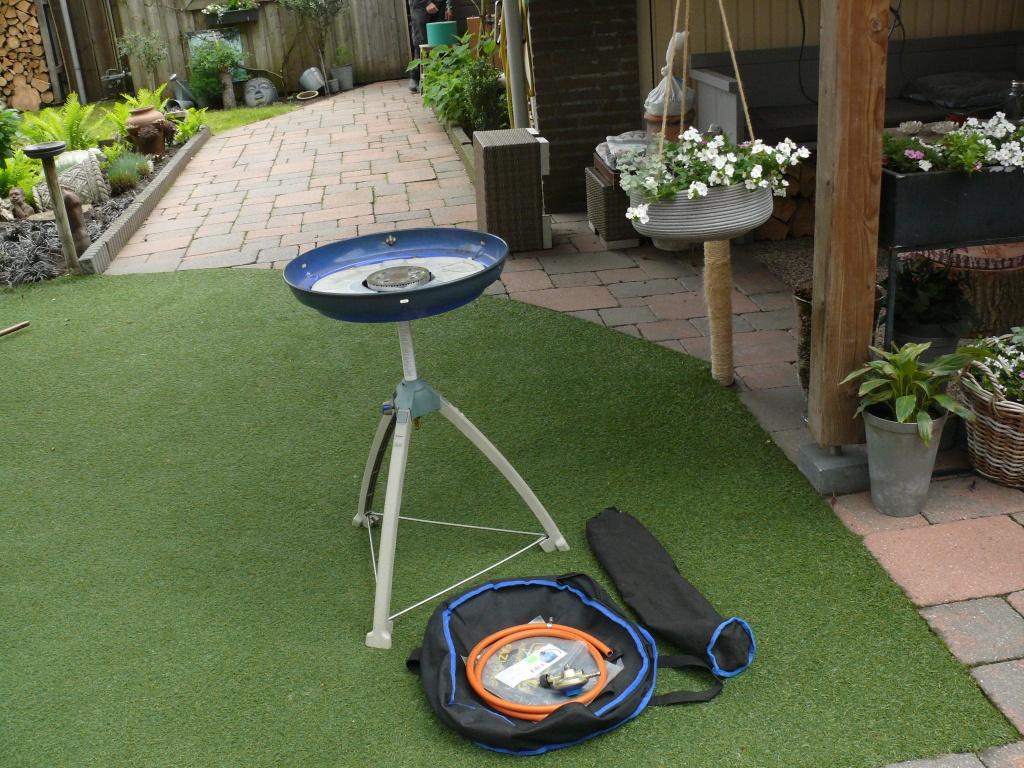 CADAC skottelbraai carri chef  - 7 delig, Tuin en Terras, Gasbarbecues, Ophalen of Verzenden, Gebruikt, CADAC