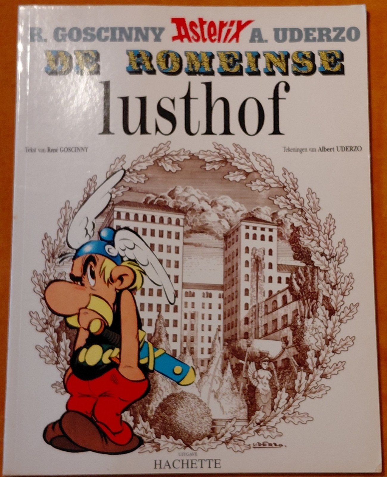 Asterix: De Romeinse Lusthof - Stripboek, Eén stripboek, Ophalen of Verzenden, Zo goed als nieuw