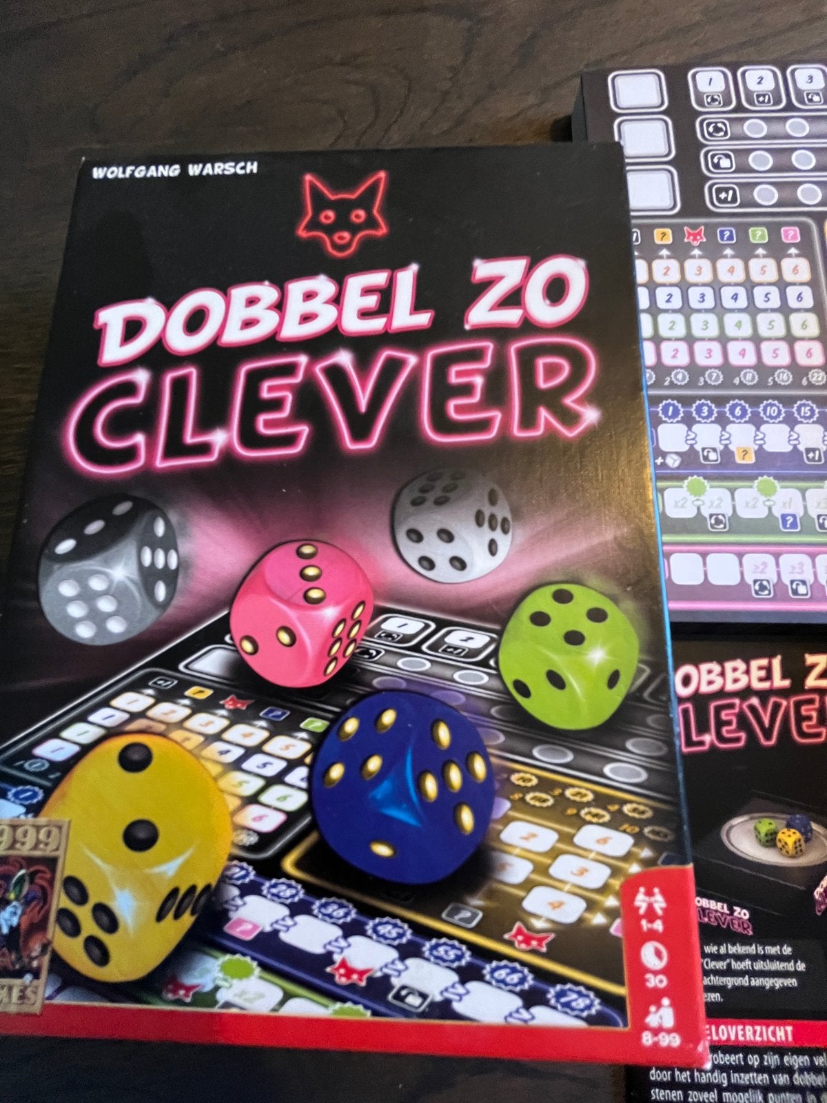 Dobbel Zo Clever - Gloednieuw dobbelspel, Ophalen of Verzenden, Nieuw