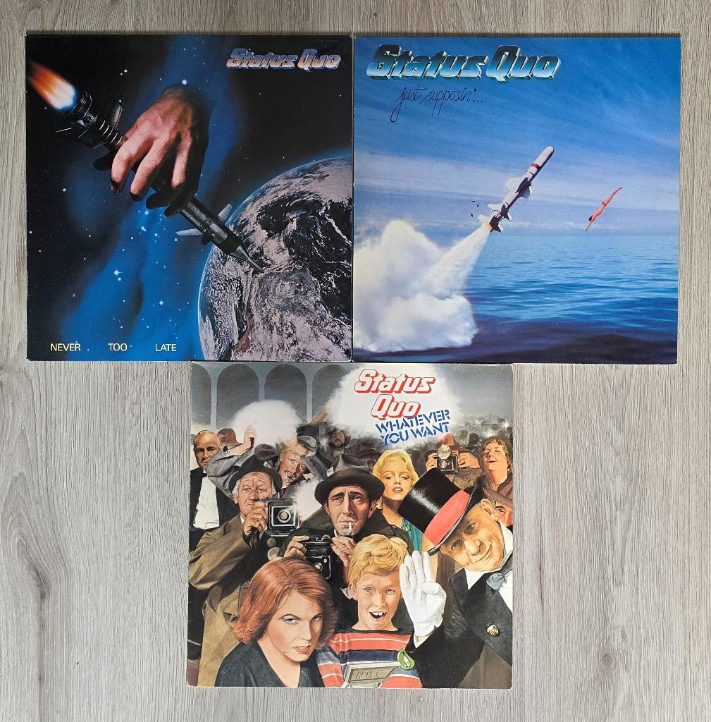 lp's Status Quo, Ophalen, Gebruikt, Overige formaten, 1980 - 1989