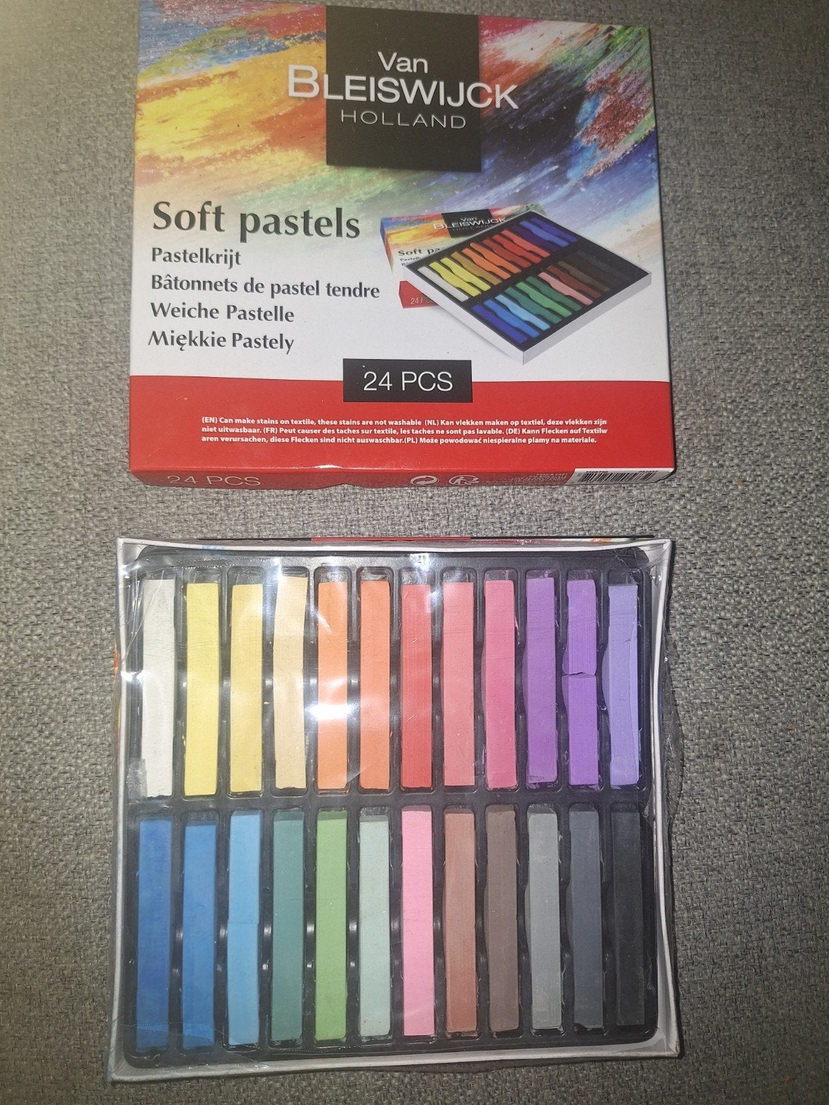 Van bleiswijck soft pastels 2x 24 stuks, Ophalen of Verzenden, Nieuw, Overige typen