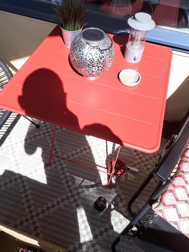 Tuintafel Ikea Sundsö z.g.a.n., Ophalen, Zo goed als nieuw, Vierkant, Metaal