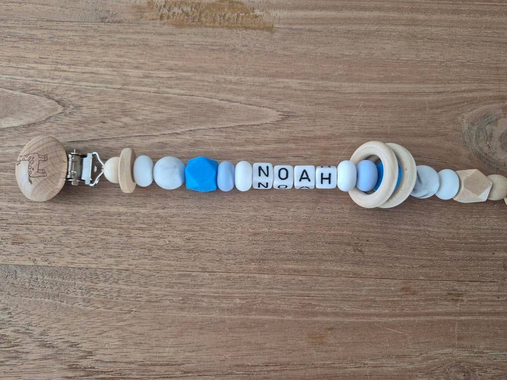 Speenkoord met naam "Noah", Ophalen of Verzenden, Zo goed als nieuw
