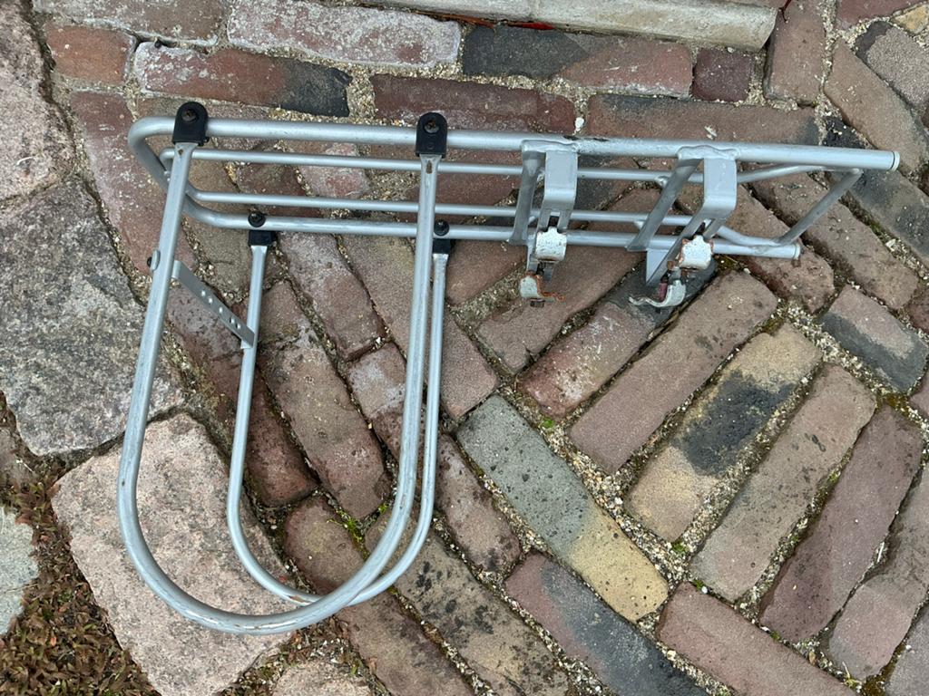 Gebruikte Bagagedrager verlenger voor Fiets, Fietsen en Brommers, Ophalen, Gebruikt
