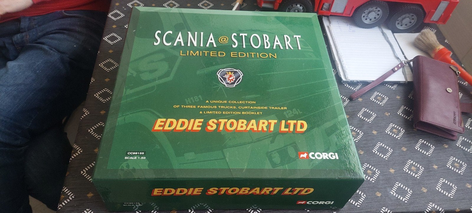Scania @ Stobart Limited Edition Corgi Modelset, Overige merken, 1:32 tot 1:50, Ophalen of Verzenden, Zo goed als nieuw