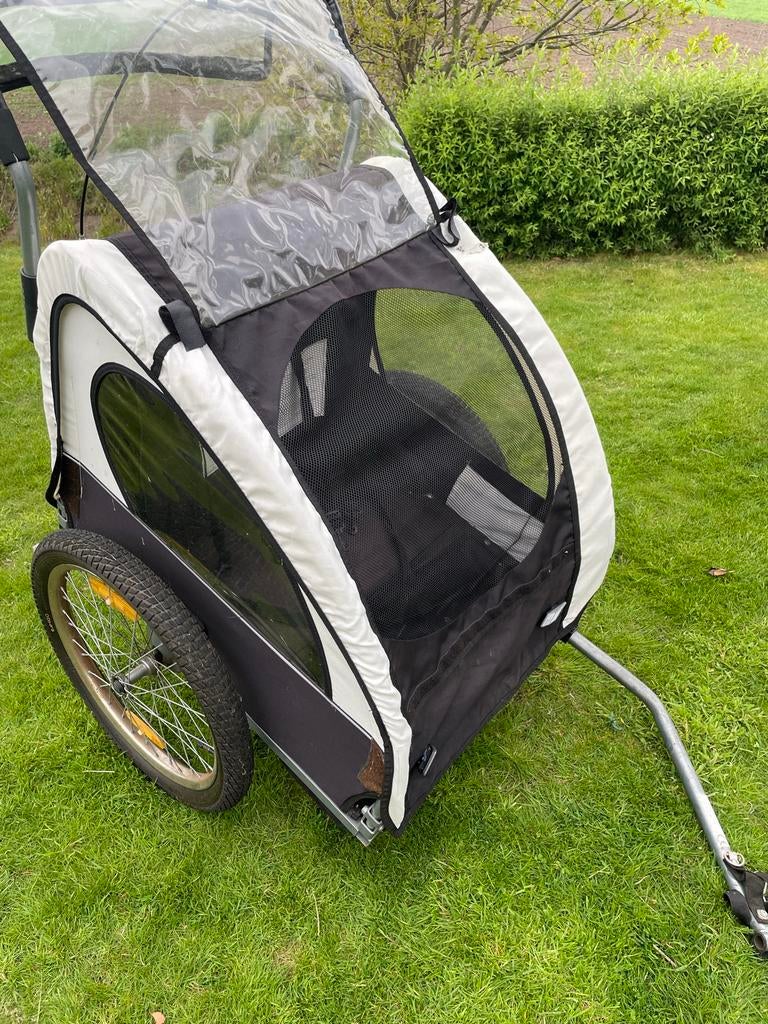 Kinderfietskar / Hondenkar - Gebruikt maar functioneel, Fietsen en Brommers, Fietsaccessoires | Aanhangers en Karren, Ophalen