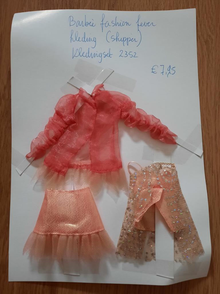 Barbie Fashion Fever kleding (Skipper), Ophalen of Verzenden, Nieuw, Barbie