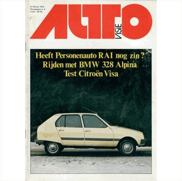 Autovisie Tijdschrift 1979 NR 04 #1 Nederlands, Boeken, Ophalen of Verzenden, Gelezen, Algemeen