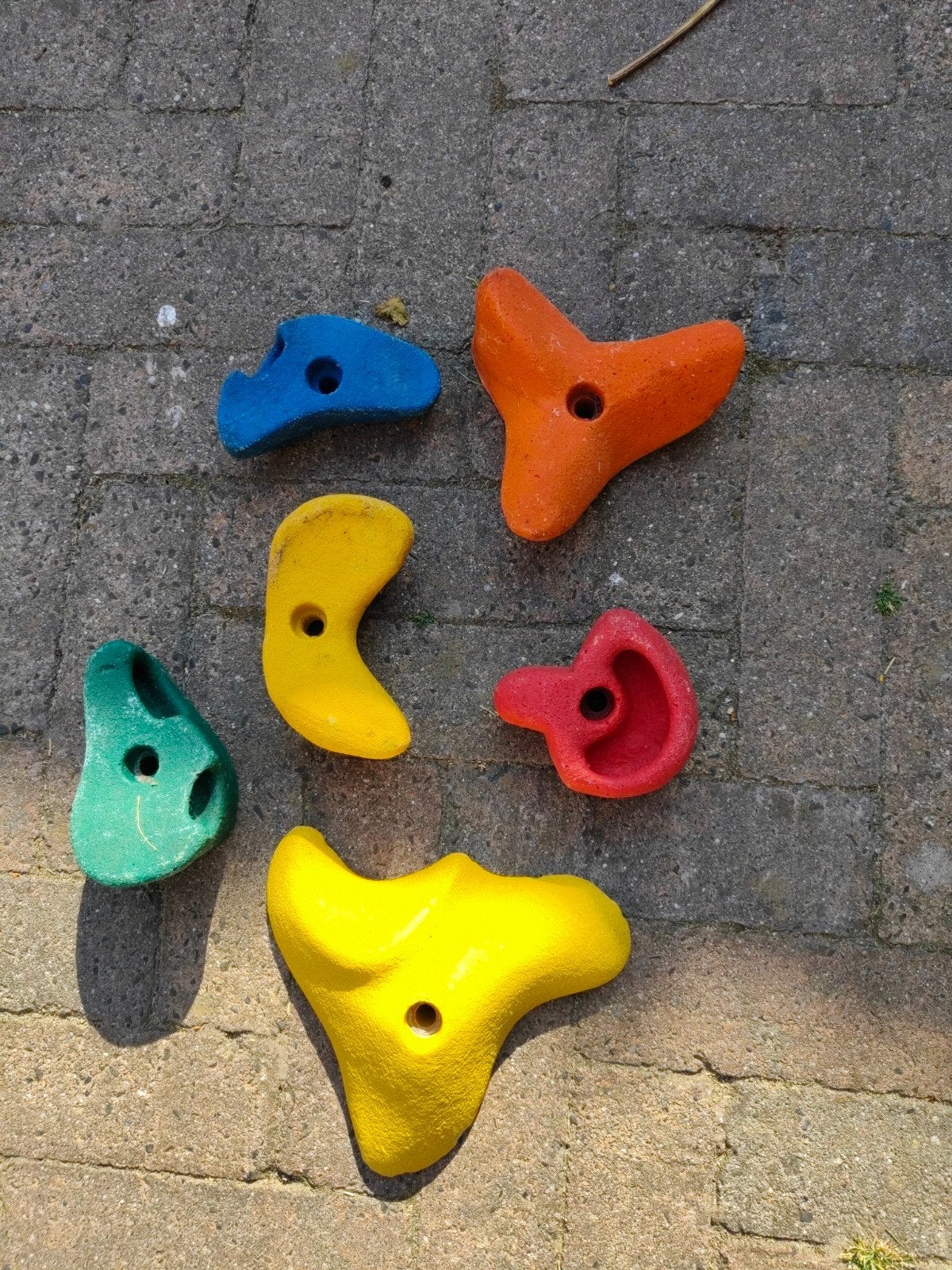 Klimrotsen / Klimstenen voor klimwand (6 stuks), Ophalen of Verzenden