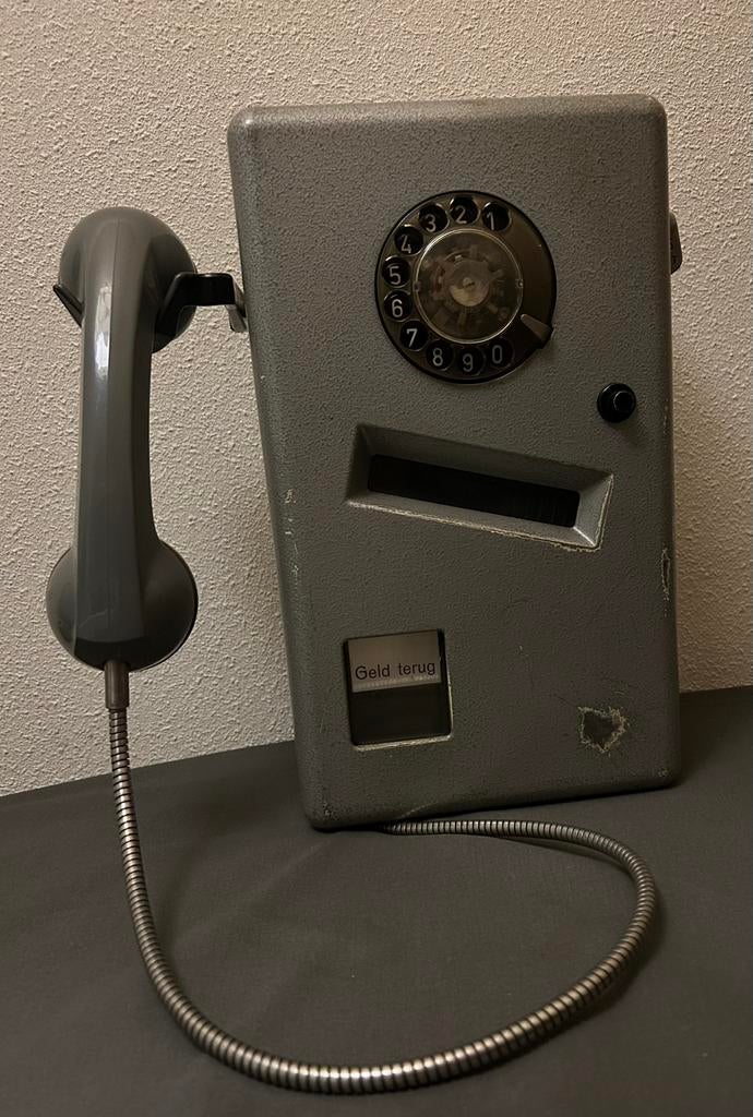 PTT Phonotaxe, Kimus 1, munttelefoon, Ophalen of Verzenden, Gebruikt, Met draaischijf
