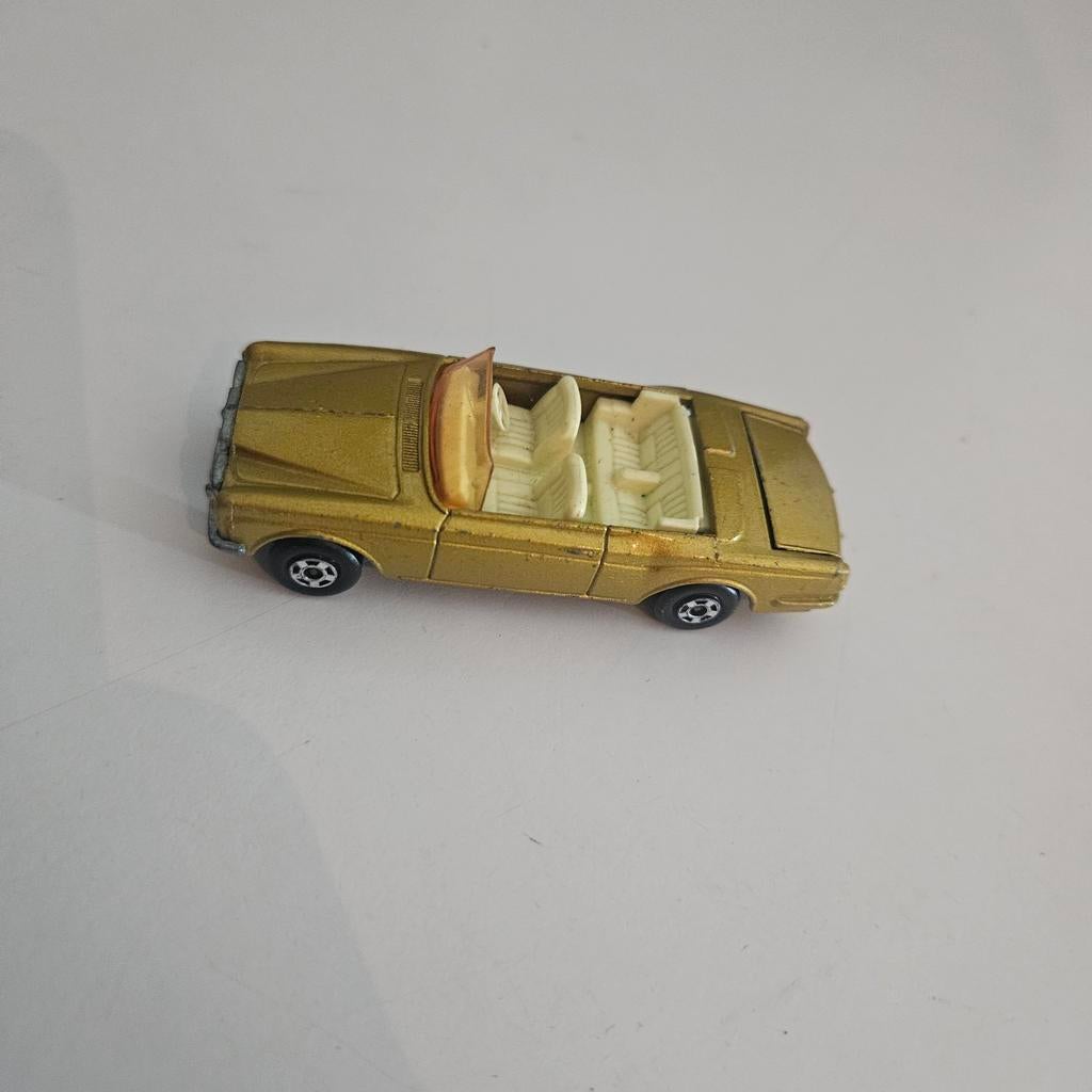 Matchbox Rolls Royce Silver Shadow Coupe Goud 1969, Ophalen of Verzenden