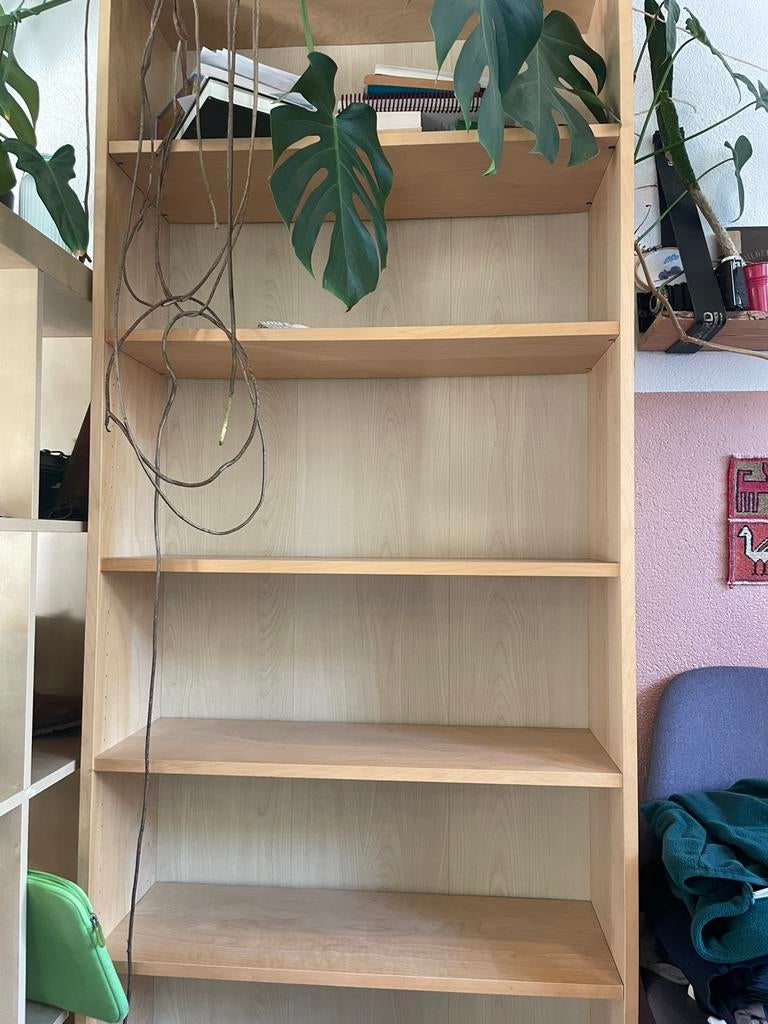 Billy boekenkast, Ophalen, 200 cm of meer, 50 tot 100 cm, Zo goed als nieuw