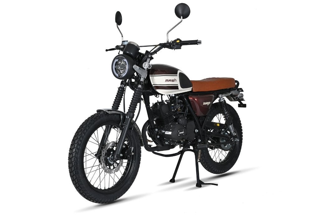 Mash Scrambler schakelbrommer nieuw met 2 jaar garantie., Fietsen en Brommers, Overige merken, Nieuw, Ophalen of Verzenden, 4 versnellingen