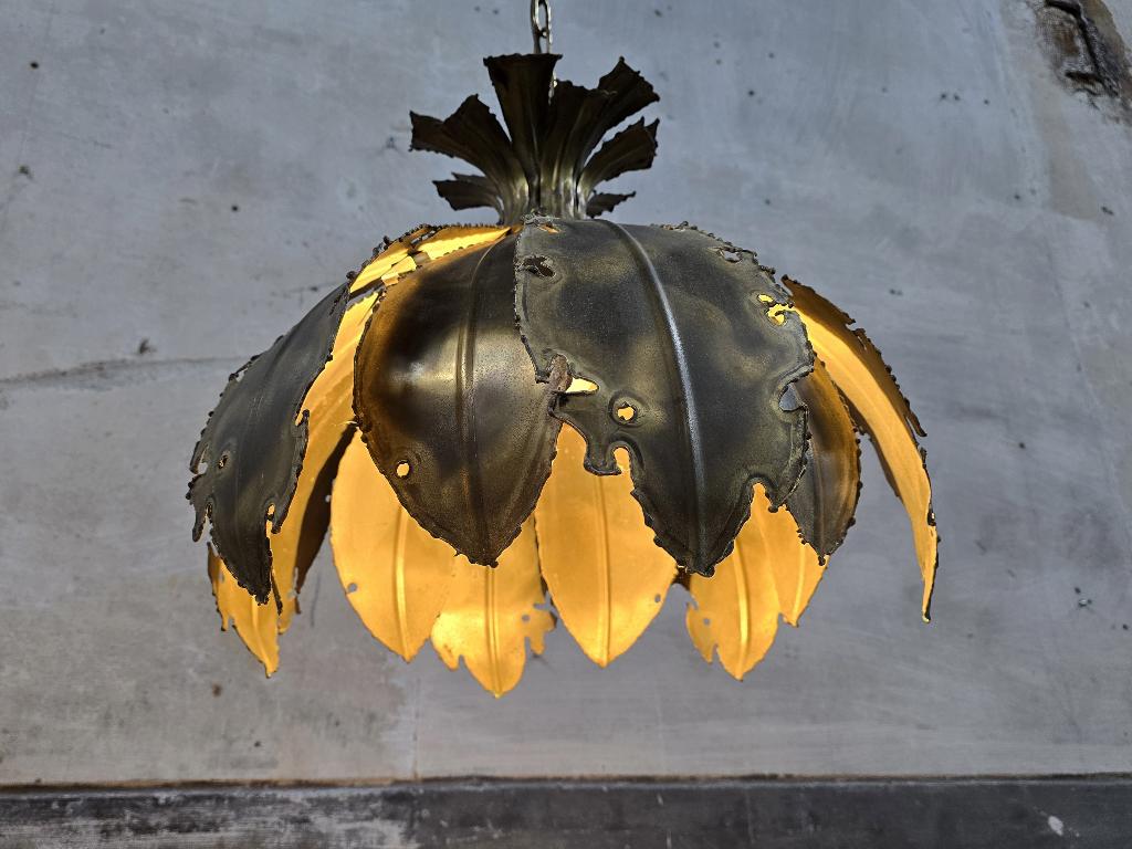 Mid Century Deens Design Hanglamp | Sørensen Hang Lamp 'Ui', Gebruikt, Mid Century Design Deens Scandinavisch Jaren 60 70 Brutalisme