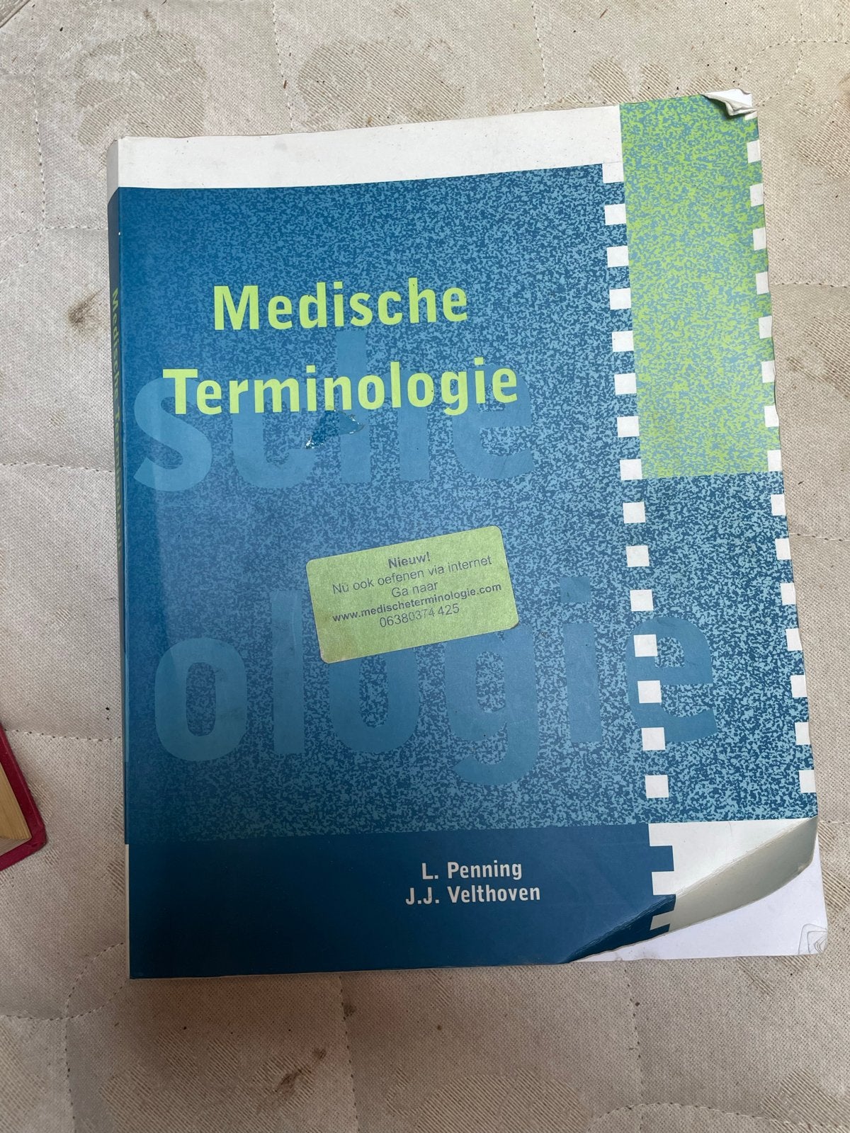 Medische Terminologie - L. Penning & J.J. Velthoven, Boeken, Studieboeken en Cursussen, Ophalen, Beta, Gelezen, HBO