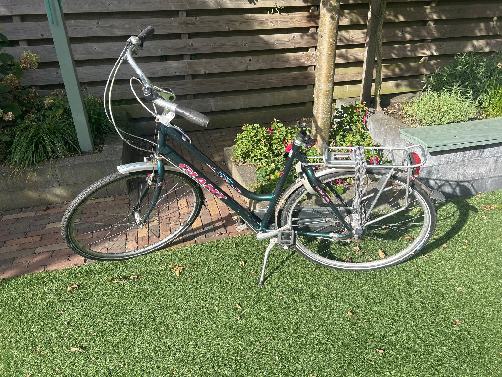 Giant Tourer Lite Damesfiets - Gebruikt maat 57, Ophalen, Velgrem, Giant, Minder dan 10 versnellingen