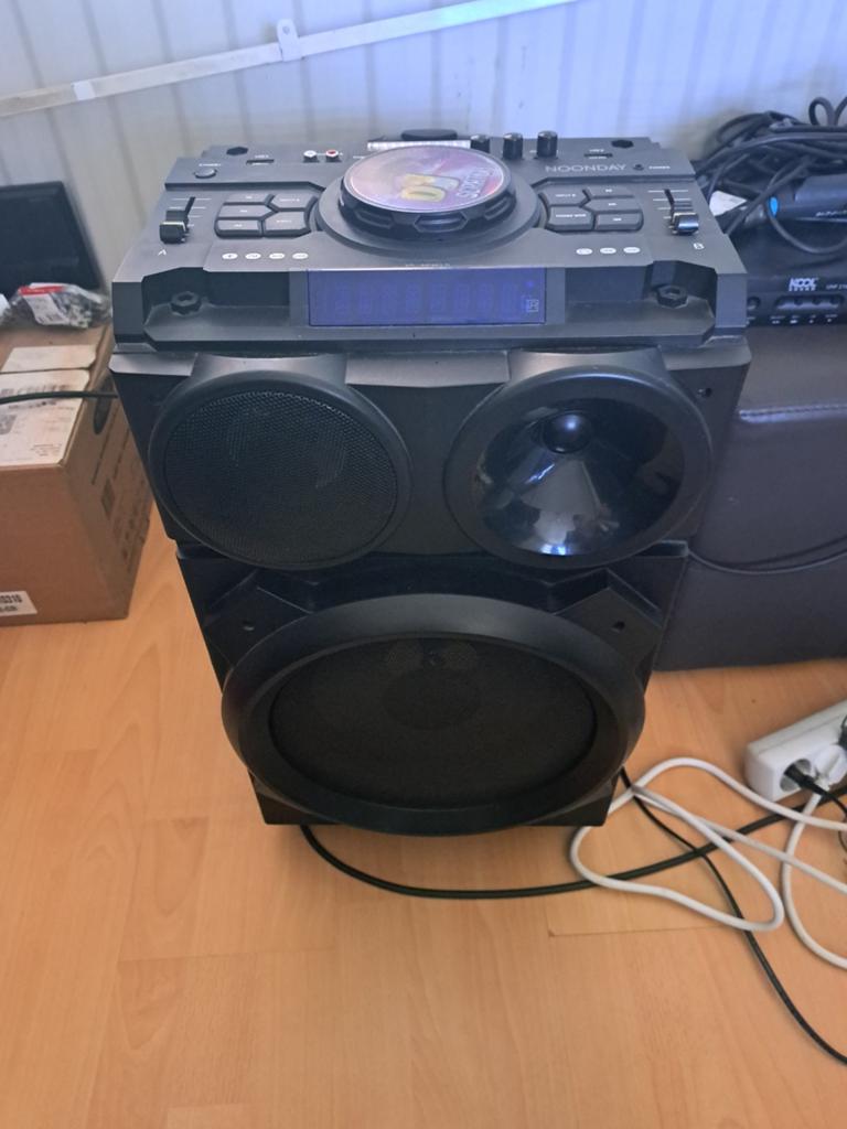 Noonday ND SP-120BL Party Speaker, Overige typen, Nieuw, Minder dan 60 watt, Ophalen