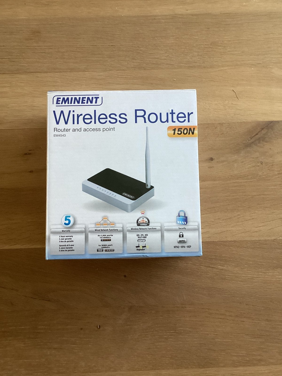 EMINENT wireless router & access point, Ophalen of Verzenden, Zo goed als nieuw, Router, Eminent