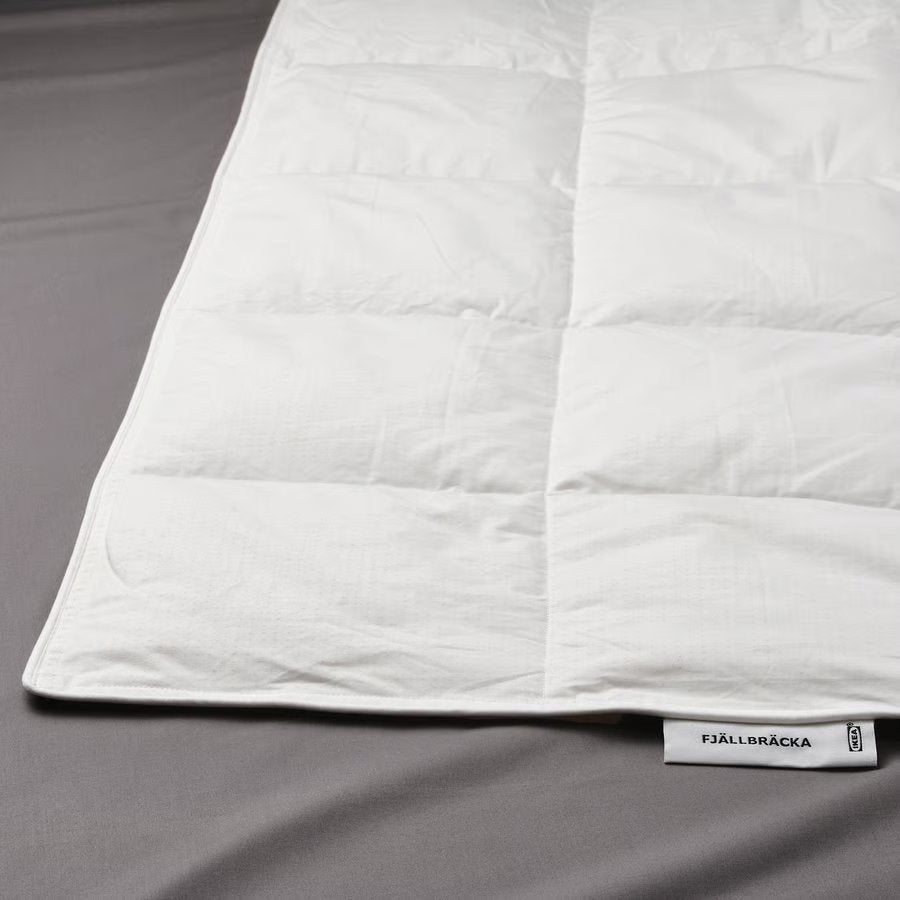 IKEA dekbed Stjärnbräcka | 240 x 220 cm | tweepersoons, Ophalen, Wit, Dons en Veren, Deken of Dekbed