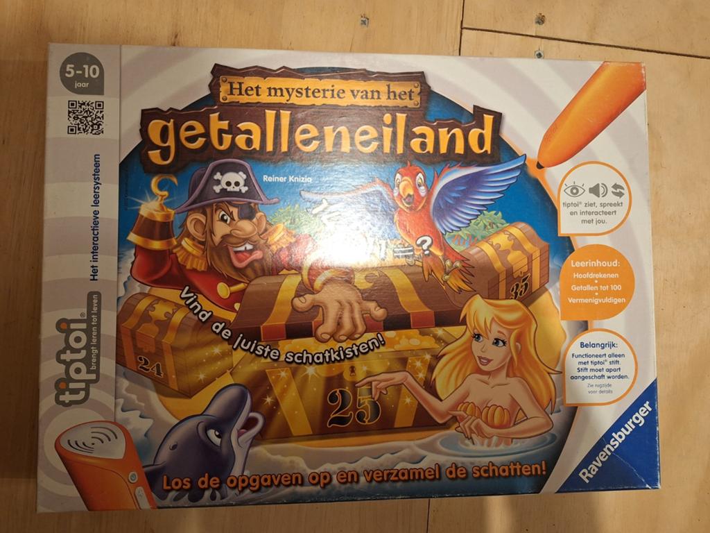 Ravensburger tiptoi Het Mysterie van het Getalleneiland, Ophalen, Gebruikt, Ravensburger