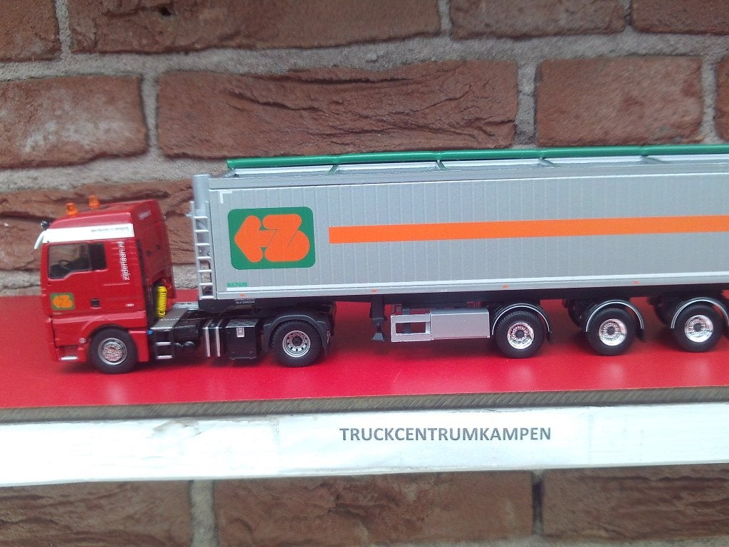 Tekno  Man  4 x 2  met  Bulthuis  kipper  van  Zijderlaan., Hobby en Vrije tijd, Ophalen of Verzenden, Nieuw, Bus of Vrachtwagen